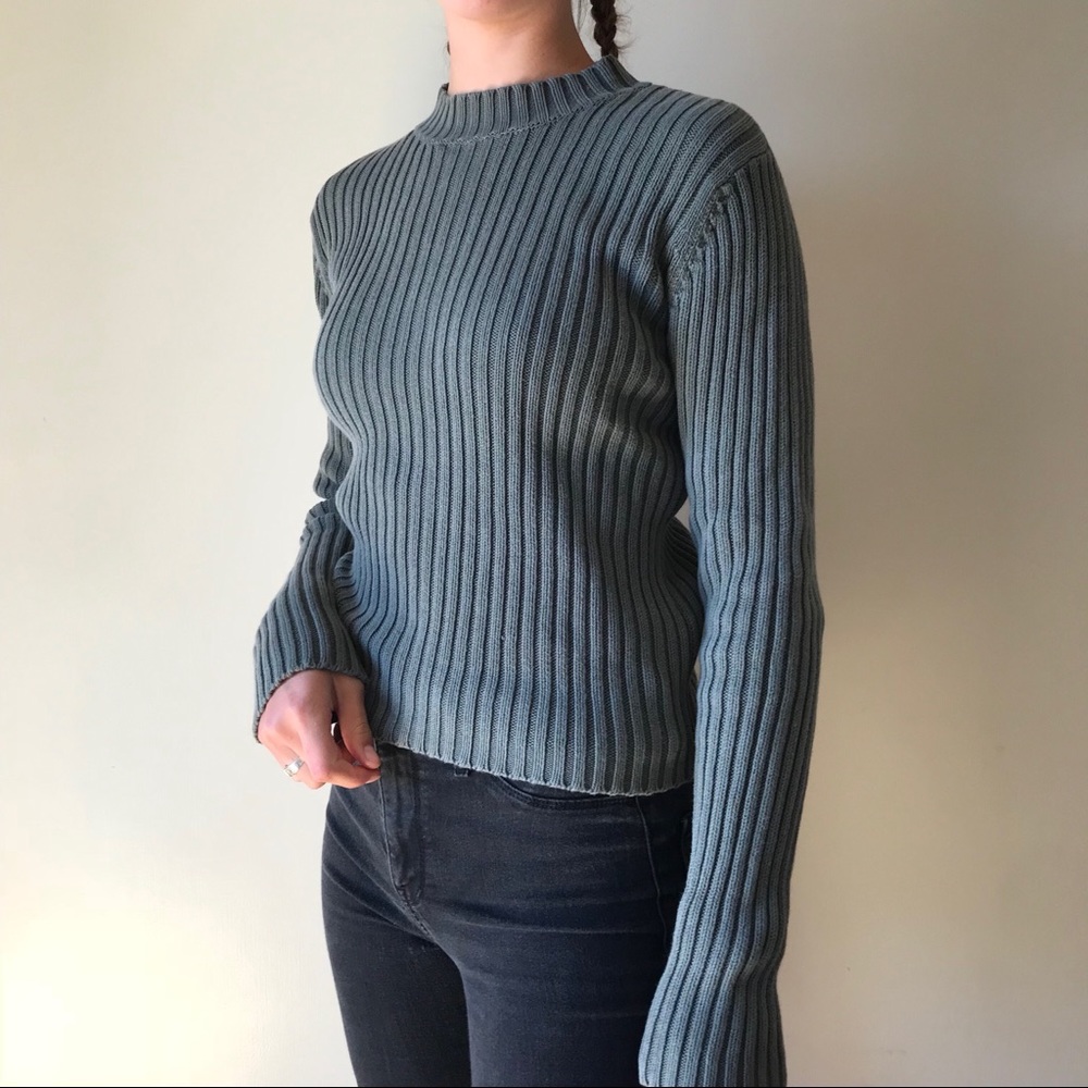 Thick J Crew mock neck sweater